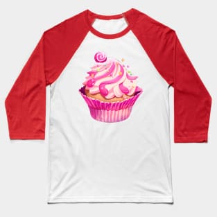 Cupcake Baseball T-Shirt